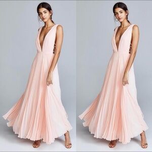 Free people x fame partners pleated dress